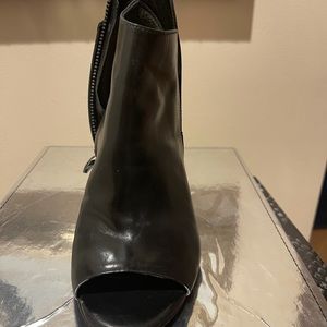 Sigerson Morrison open toe bootie black